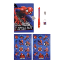Marvel 6 Pcs Locked Diary And Magic Ink Set | Acotis