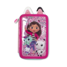 Pre School Gabbys Dollhouse 2 Zip Pencil Case | Acotis
