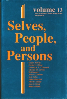 Selves, People, And Persons : What Does It Mean to be a Self?