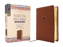 NRSVue, Holy Bible with Apocrypha, Compact, Leathersoft, Brown, Comfort Print