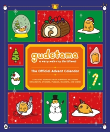 Gudetama: A Very Meh-rry Christmas: The Official Advent Calendar : A Holiday Keepsake with Surprises Including Ornaments, Stickers, Puzzles, Magnets, and More!