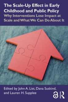 Scale-Up Effect in Early Childhood and Public Policy : Why Interventions Lose Impact at Scale and What We Can Do About It