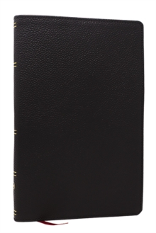 NKJV, Personal Size New Testament, Black Genuine Leather, Red Letter, Comfort Print