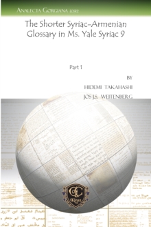 Shorter Syriac-Armenian Glossary in Ms. Yale Syriac 9 : Part 1