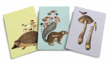 Art of Nature: Fungi Sewn Notebook Collection : Set of 3