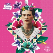 Adult Jigsaw Puzzle Frida Kahlo Pink 1000 Piece Jigsaw Puzzles 9781787556102 Hive Co Uk