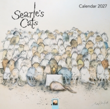 Ronald Searle's Cats Mini Wall calendar 2027 (Art Calendar)-image-9781806941230