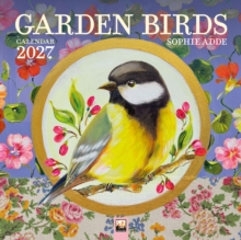 Sophie Adde: Garden Birds Mini Wall Calendar 2027 (Art Calendar)-image-9781806941292
