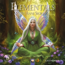 Elementals by Anne Stokes Mini Wall Calendar 2027 (Art Calendar)-image-9781806941360