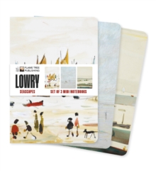 L.S. Lowry: Seascapes Set of 3 Midi Notebooks