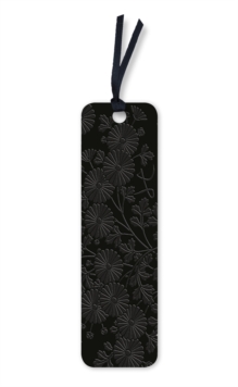 Uematsu Hobi: Box Decorated with Chrysanthemums Artisan Art Vegan Leather Bookmarks (pack of 10)