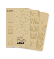 Moomin Set of 3 Mini Craft Notebooks