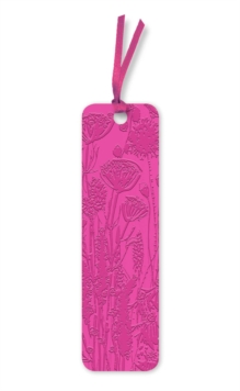 Lucy Innes Williams: Pink Garden House Artisan Art Vegan Leather Bookmarks (pack of 10)