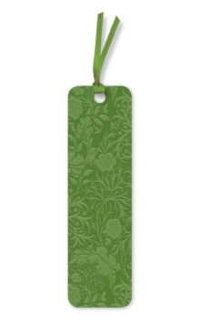 William Morris: Seaweed Artisan Art Vegan Leather Bookmarks (pack of 10)