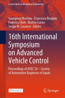 16th International Symposium on Advanced Vehicle Control : Proceedings of AVEC24  Society of Automotive Engineers of Japan