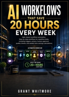 AI Workflows That Save 20 Hours Every Week : High-impact workflow automation, Step-by-step workflows for repetitive tasks, including triggers, actions, human approval, quality checks, and weekly time-