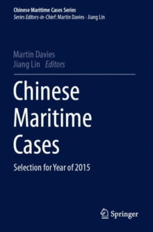 Chinese Maritime Cases : Selection for Year of 2015