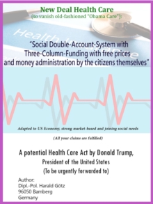"Social Double-Account-System with Three-Column-Funding with free prices and money administration by the citizens themselves" Adapted to US Economy, strong market-based and joining social needs (All y