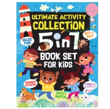 5-In-1 Ultimate My First Early Learning Educational Colouring Picture Activity Books For Kids, Children And Toddlers - Ages 3+ Years (Pack Of 5) : Ultimate Activity 5 In1 Book Set