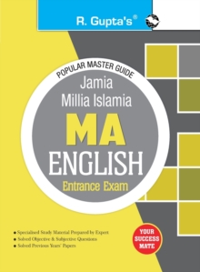 Hive Rph Jnu : MA (English) Entrance Exam Guide: Rph Editorial Board ...