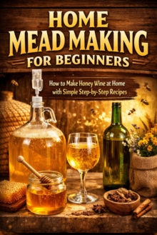 Home Mead Making for Beginners - How to Make Honey Wine at Home with Simple Step-by-Step Recipes : The Beginner's Guide to Homemade Fermented Drinks - Wine, Beer, Mead, Kombucha, Ginger Beer & Fruit,