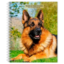 German Shepherds 2027 6 X 7.75 Inch Spiral-Bound Wire-O Weekly Engagement Planner Calendar New Full-Color Image Every Week