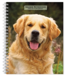 Golden Retrievers 2027 6 X 7.75 Inch Spiral-Bound Wire-O Weekly Engagement Planner Calendar New Full-Color Image Every Week