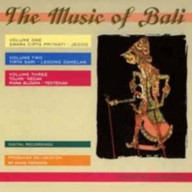 Music of Bali Vols. 1 - 3, CD / Album Cd