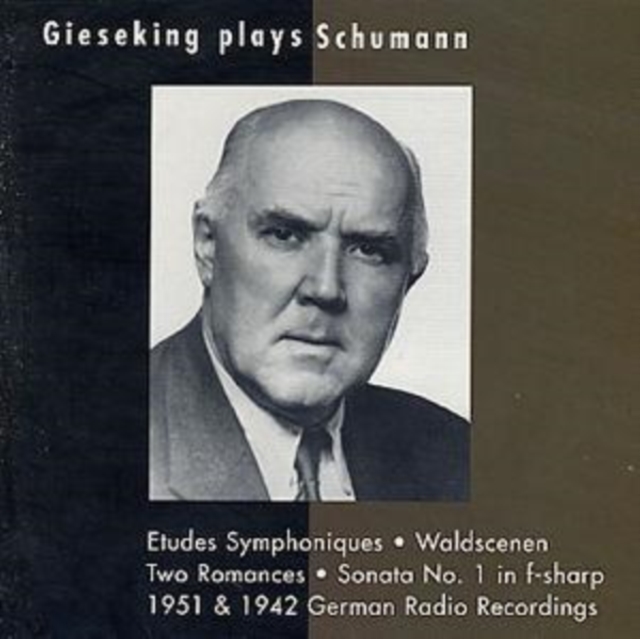 Gieseking Plays Schumann, CD / Album Cd