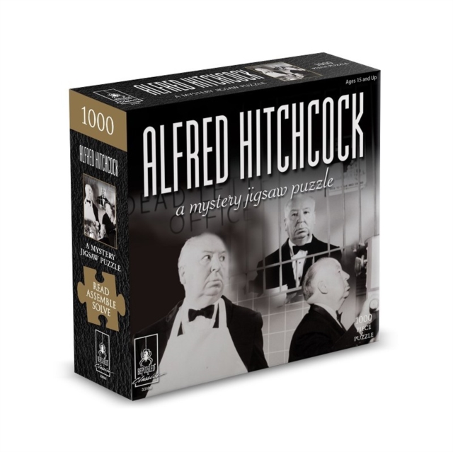 Classic Mystery 1000 Piece Jigsaw Puzzle - Alfred Hitchcock, General merchandize Book