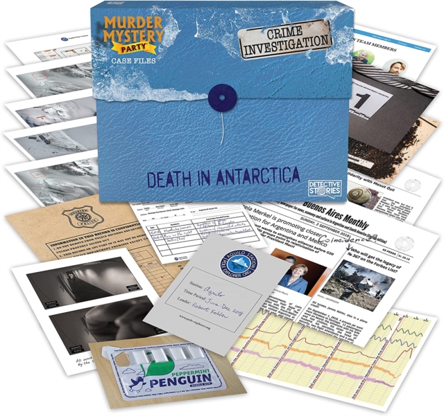 Murder Mystery Case files - Death in Antarctica, General merchandize Book