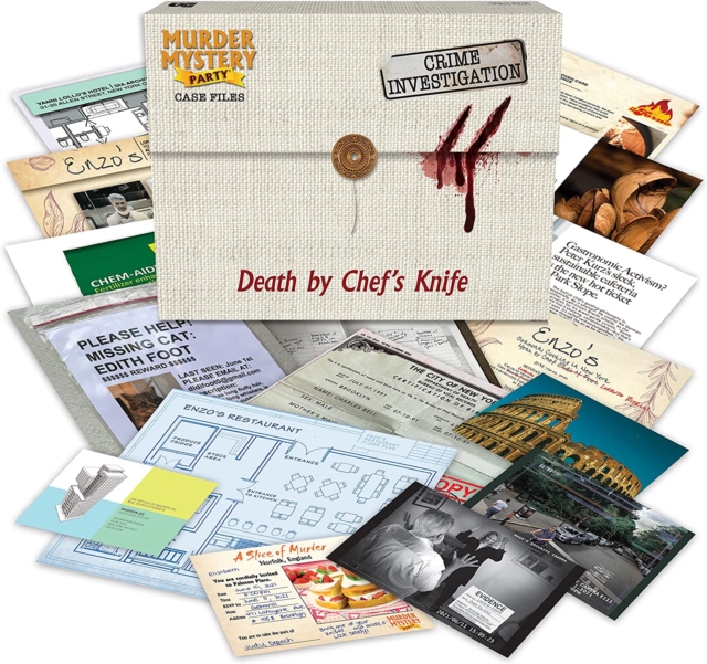 Murder Mystery Case Files - Death by Chef's Knife, General merchandize Book