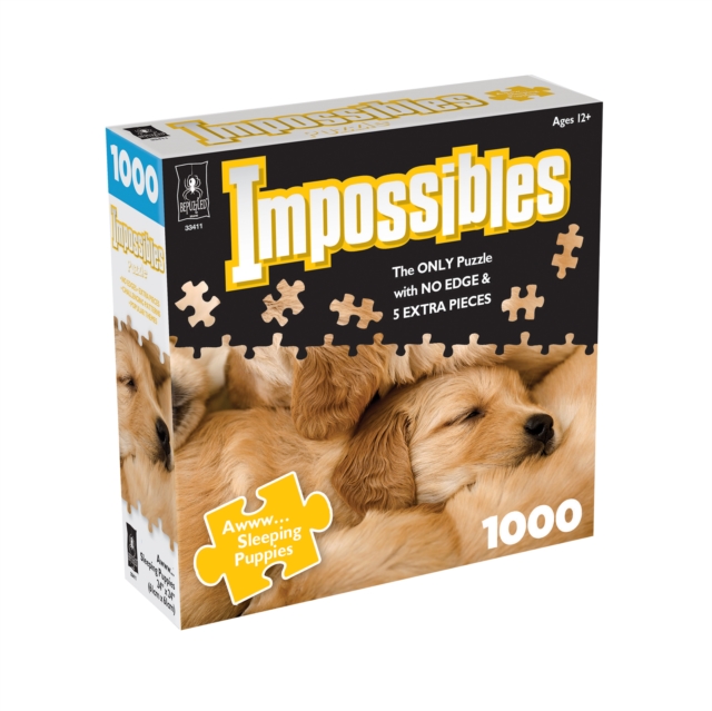 Impossibles Puppies 1000pc Puzzle, Paperback Book