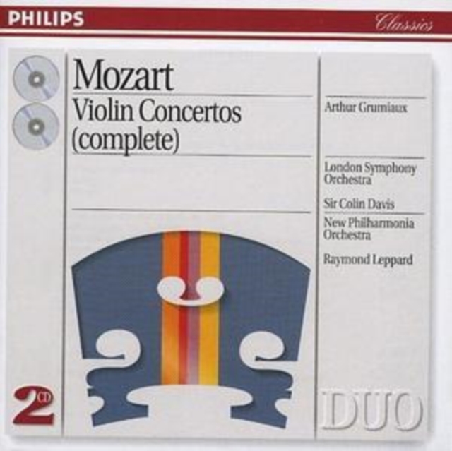 Violin Concertos Nos. 1 and 2, CD / Album Cd