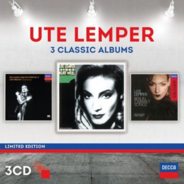 Ute Lemper: Three Classic Albums, CD / Album Cd