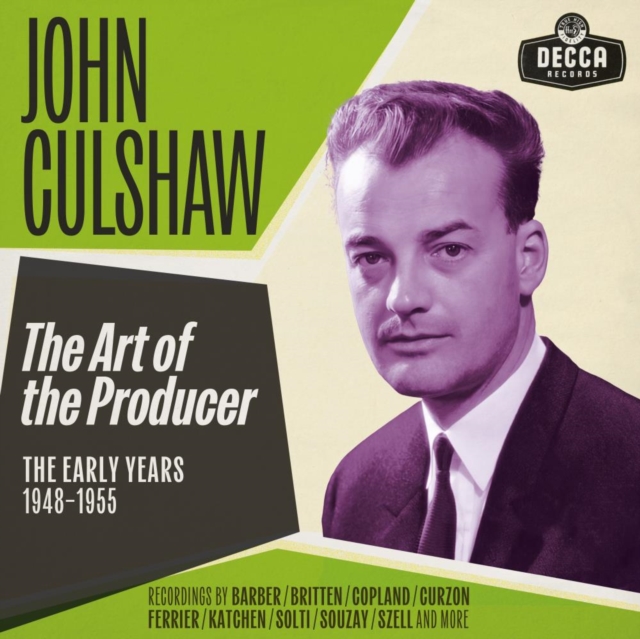 John Culshaw: The Art of the Producer: The Early Years 1948-1955, CD / Box Set Cd
