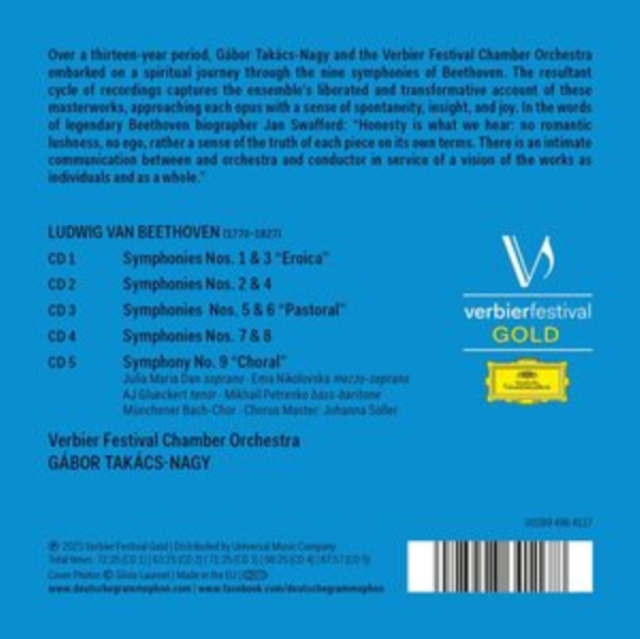 The Symphonies: A Beethoven Journey, CD / Box Set Cd