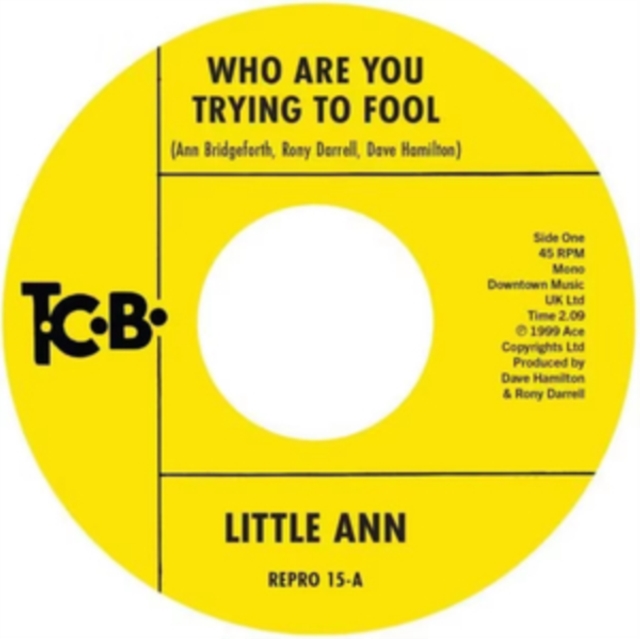 Who Are You Trying to Fool/The Smile On Your Face, Vinyl / 7" Single Vinyl