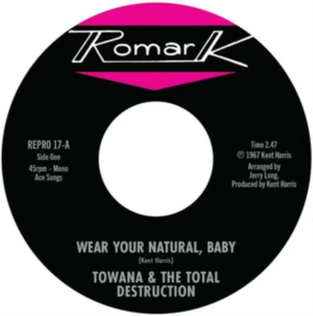 Wear Your Natural, Baby/If I Can't Stop You (I Can Slow You Down), Vinyl / 7" Single Vinyl