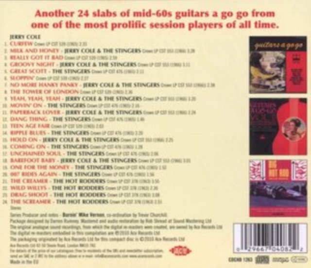 The 1960s Crown Recordings: Guitars a Go Go, CD / Album Cd