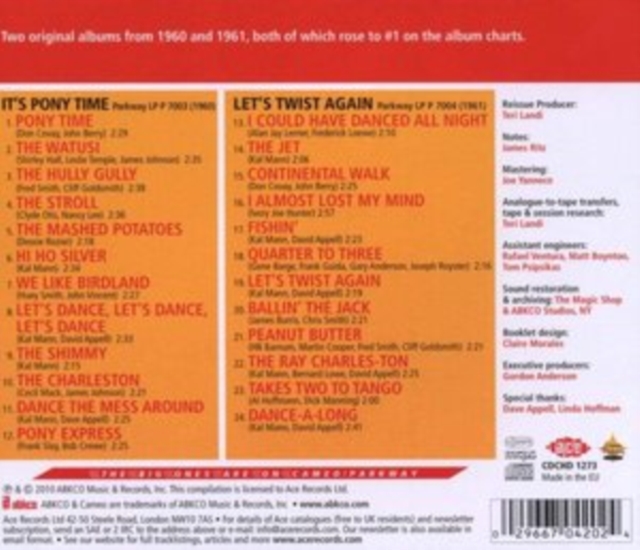 It's Pony Time/Let's Twist Again, CD / Album Cd
