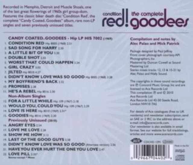 Condition Red!: The Complete Goodees, CD / Album Cd