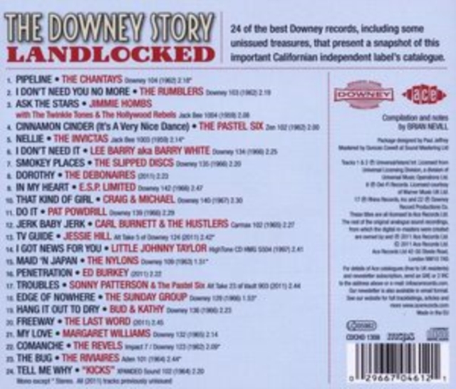 The Downey Story: Landlocked, CD / Album Cd