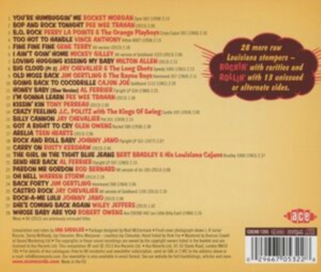 Boppin' By the Bayou Again, CD / Album Cd