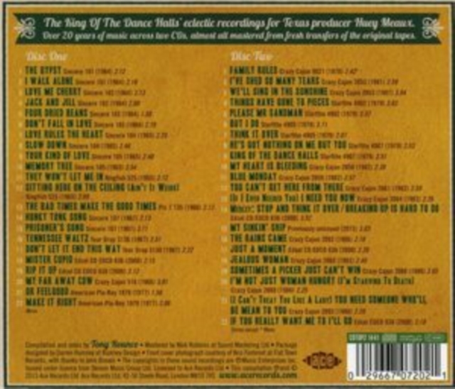 The Bad Times Make the Good Times: Classic Texas Recordings 1964-1986, CD / Album Cd