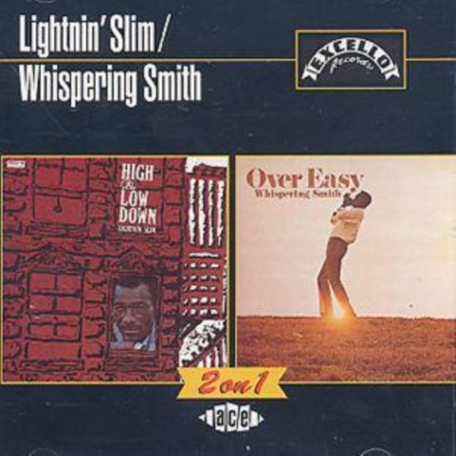 High And Low Down/Over Easy: Lightnin' Slim/Whispering Smith, CD / Album Cd