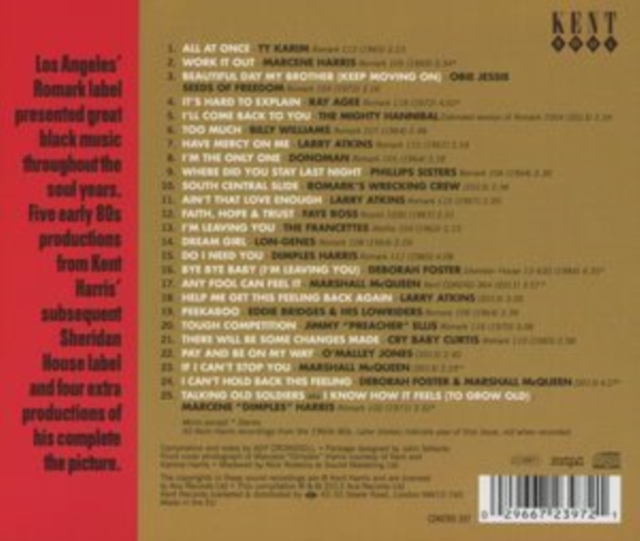 Romark Records: Kent Harris' Soul Sides, CD / Remastered Album Cd