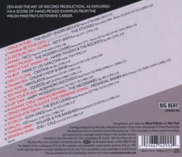 John Cale: Conflict & Catalysis - Productions & Arrangements 1966-2006, CD / Album Cd