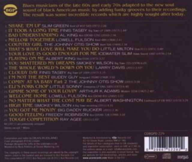 Shattered Dreams: Funky Blues 1967-1978, CD / Album Cd