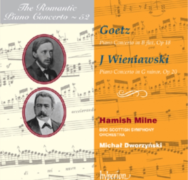 Goetz: Piano Concerto in B Flat, Op. 18/..., CD / Album Cd